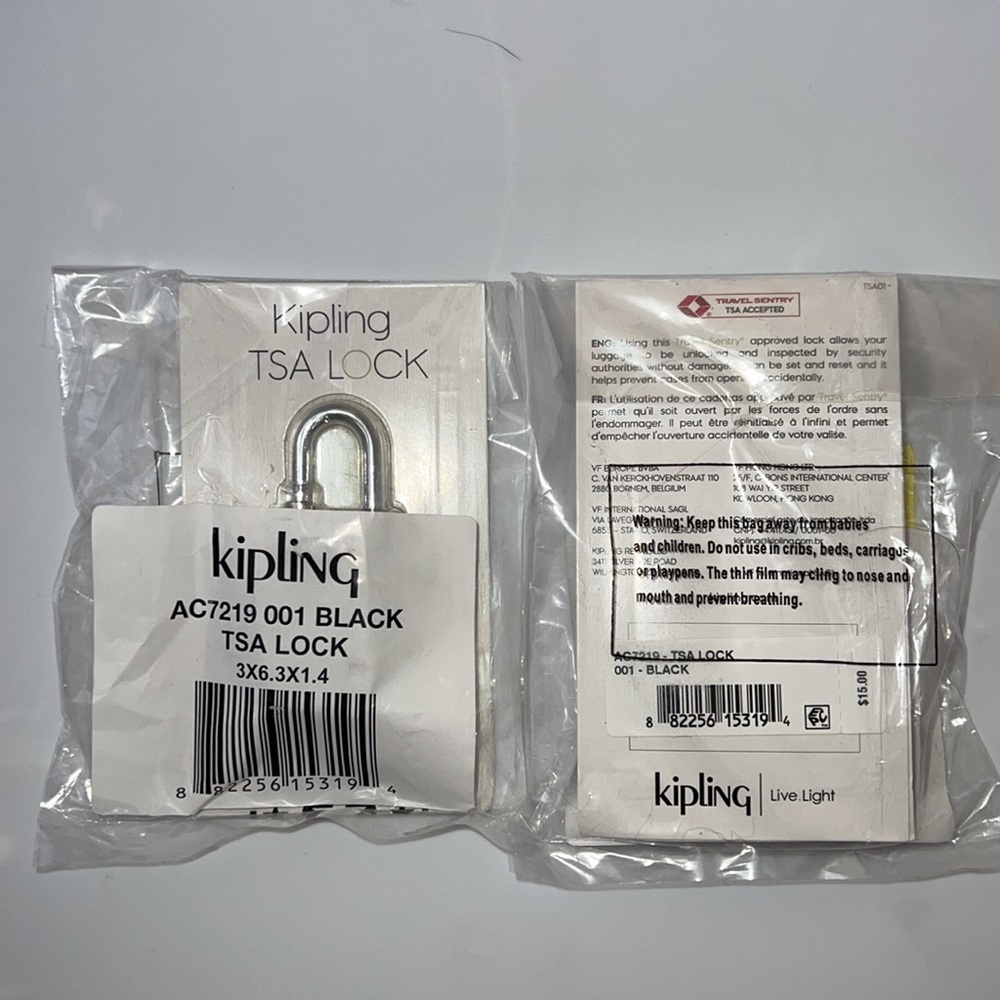 Kipling TSA lock - Picture 2 of 4
